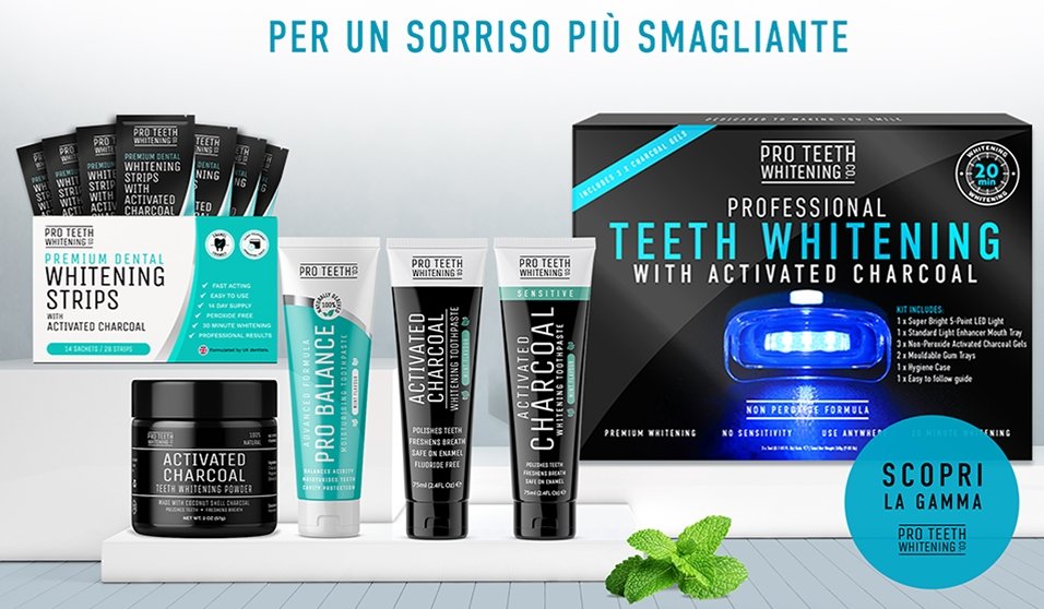 gamma sbiancante denti