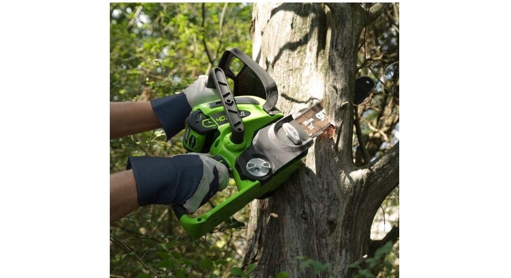 Greenworks Motosega a batteria