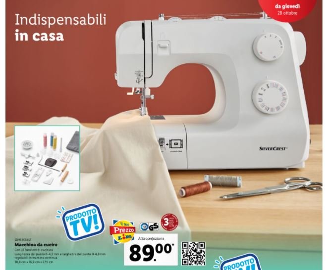 macchina da cucire LIDL Silvercrest