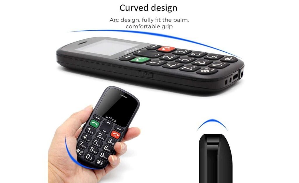 Artfone Telefono Cellulare per Anziani
