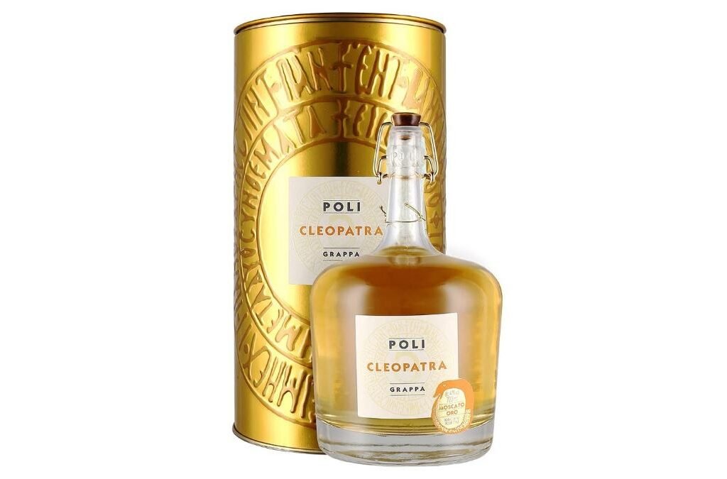 Grappa Moscato Oro Cleopatra Poli