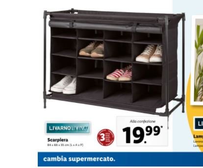 scarpiera LIDL