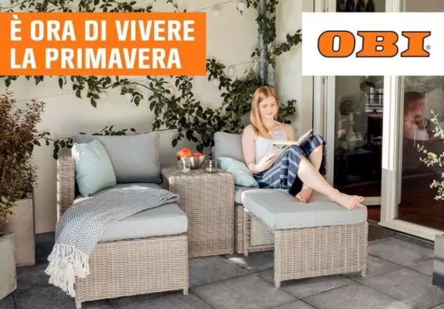 volantino OBI Primavera