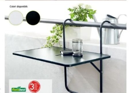 tavolino da ringhiera LIDL