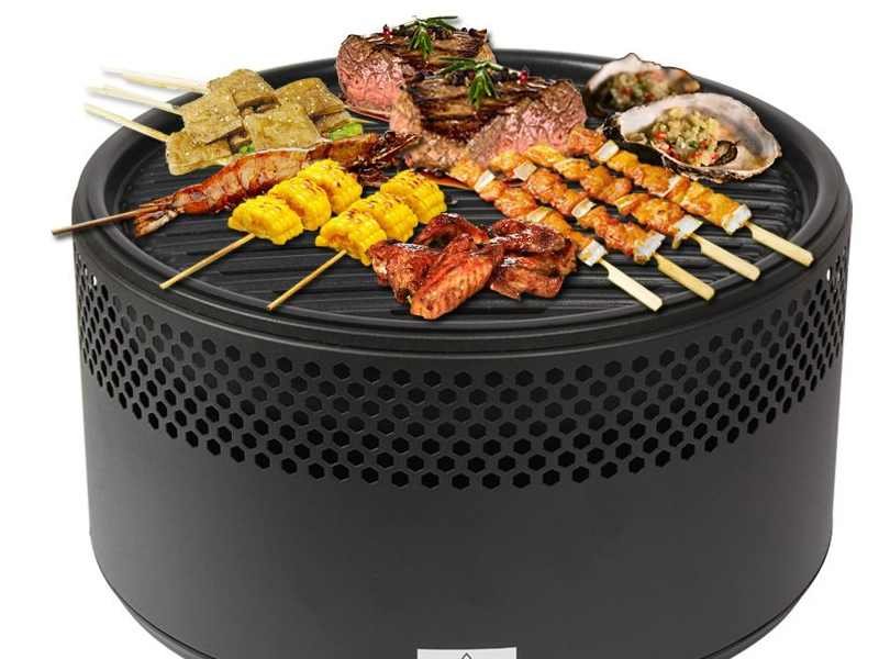 barbecue da interno senza fumo