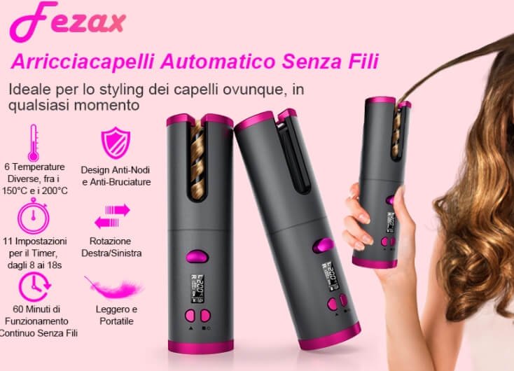 arricciacapelli automatico fezax