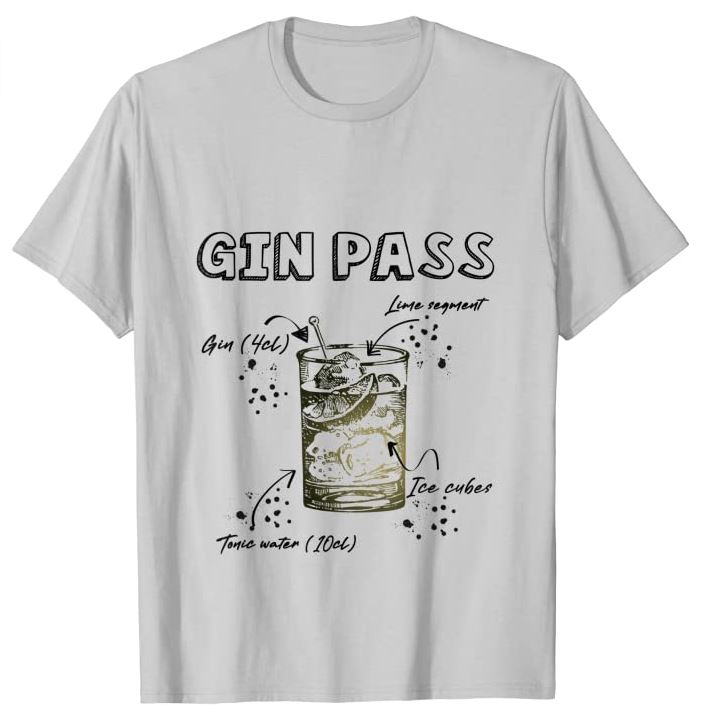 maglietta gin pass