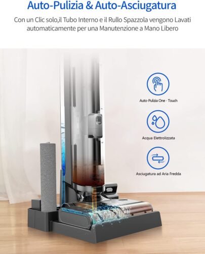 Lavasciuga pavimenti senza fili proscenic washVac f20