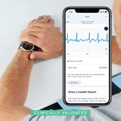Smartwatch con ecg certificato Withings Scanwatch