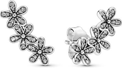 orecchini pandora a forma di fiori