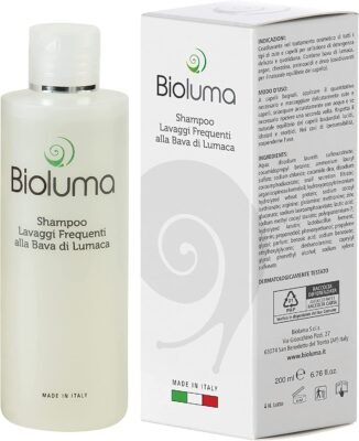 shampoo bava di lumaca bioluma