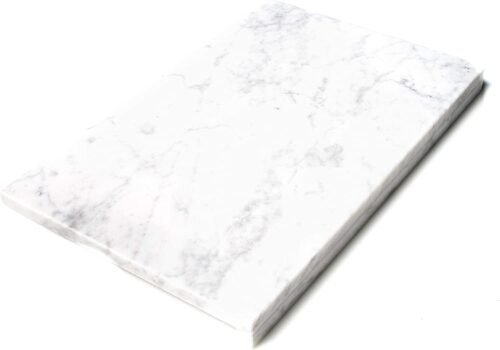 spianatoia per impastare in marmo bianco