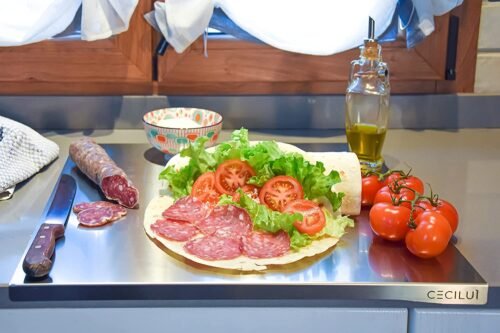 spianatoia per impastare inox cecilui