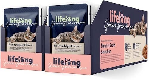 Lifelong grain Cibo umido per gatti adulti