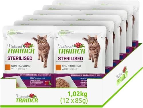 Natural trainer cibo gatti sterilizzati