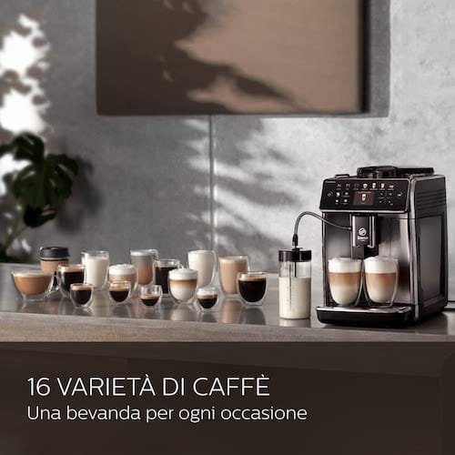 saeco macchina caffè 16 bevande