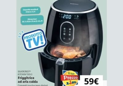 Friggitrice ad aria Lidl (conviene?) Caratteristiche, prezzi e recensioni 2