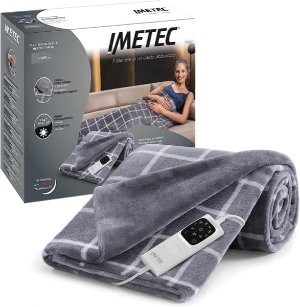 Imetec plaid riscaldabile recensioni 1