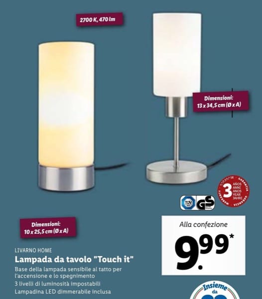 Lampade Lidl Lampade Lidl 1