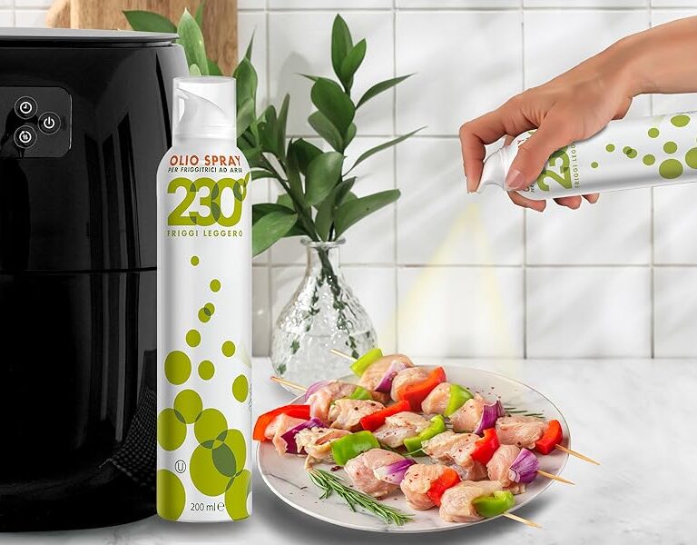 Olio spray per friggitrice ad aria