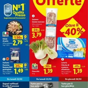 anteprima volantino Lidl Anteprima volantino Lidl