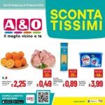 Anteprima nuovo Volantino A&O valido dal 25/02 al 10/03 2026 2 Anteprima nuovo Volantino A&O valido dal 25/02 al 10/03 2026 1