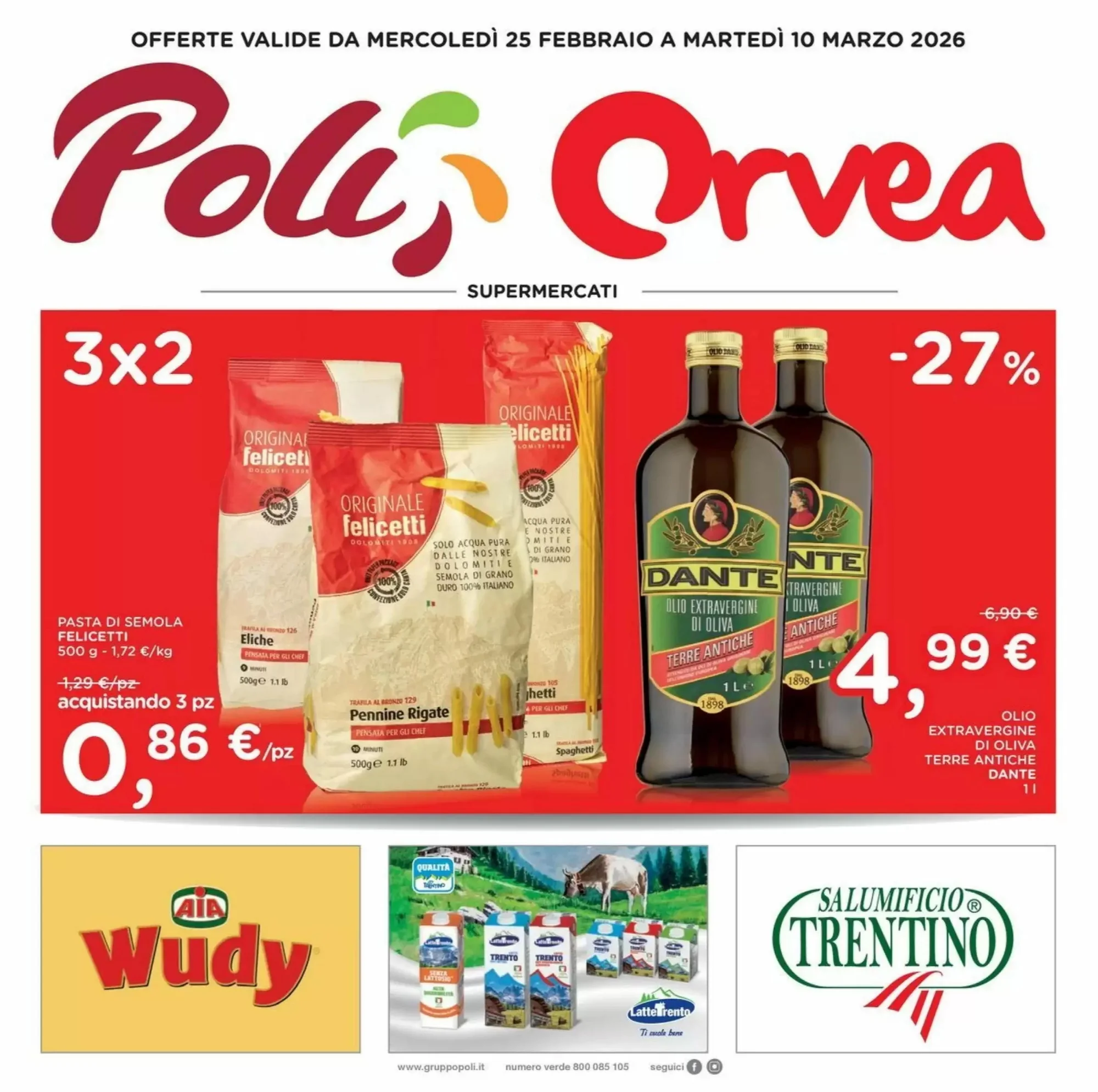 Anteprima nuovo Volantino Orvea valido dal 25/02 al 10/03 2026