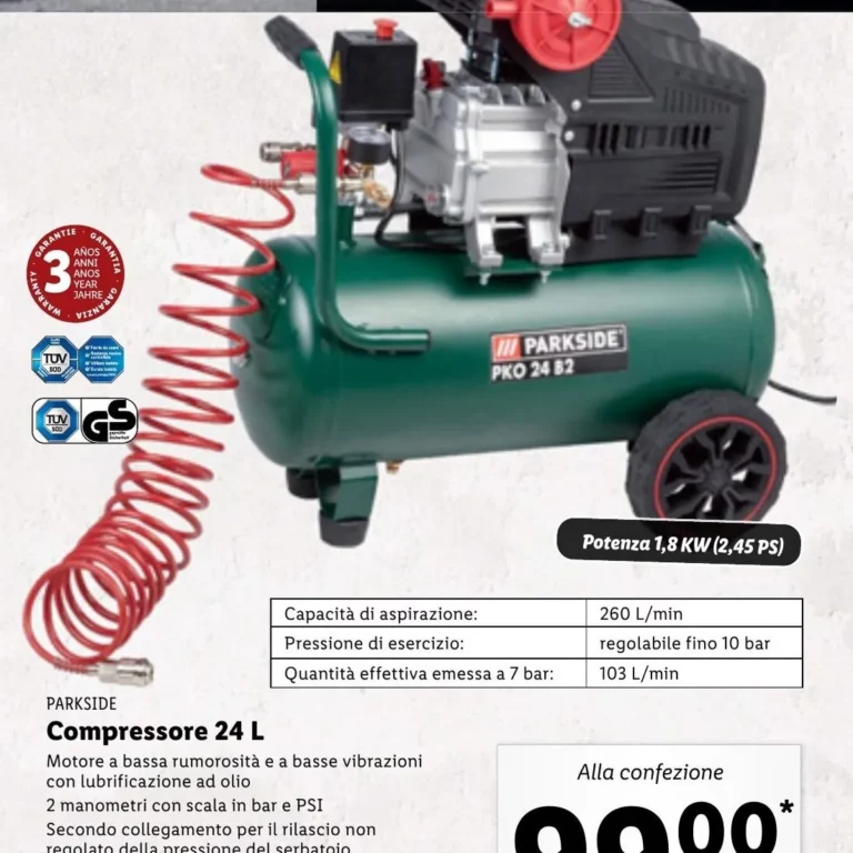 compressore lidl