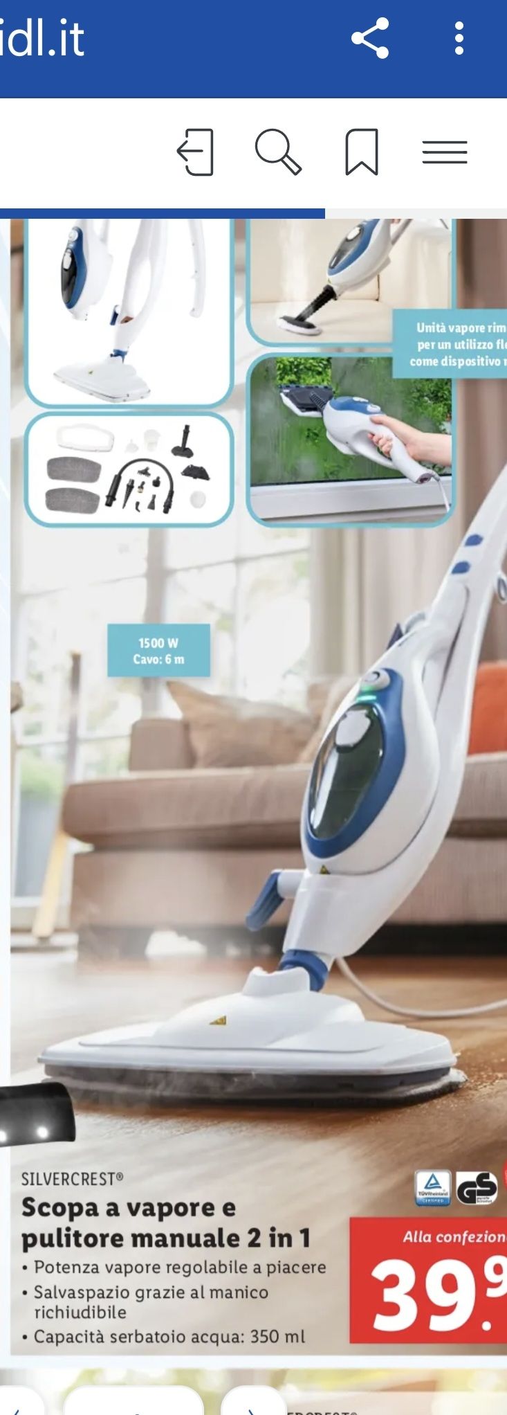 scopa a vapore lidl silvercrest scopa a vapore lidl silvercrest 1