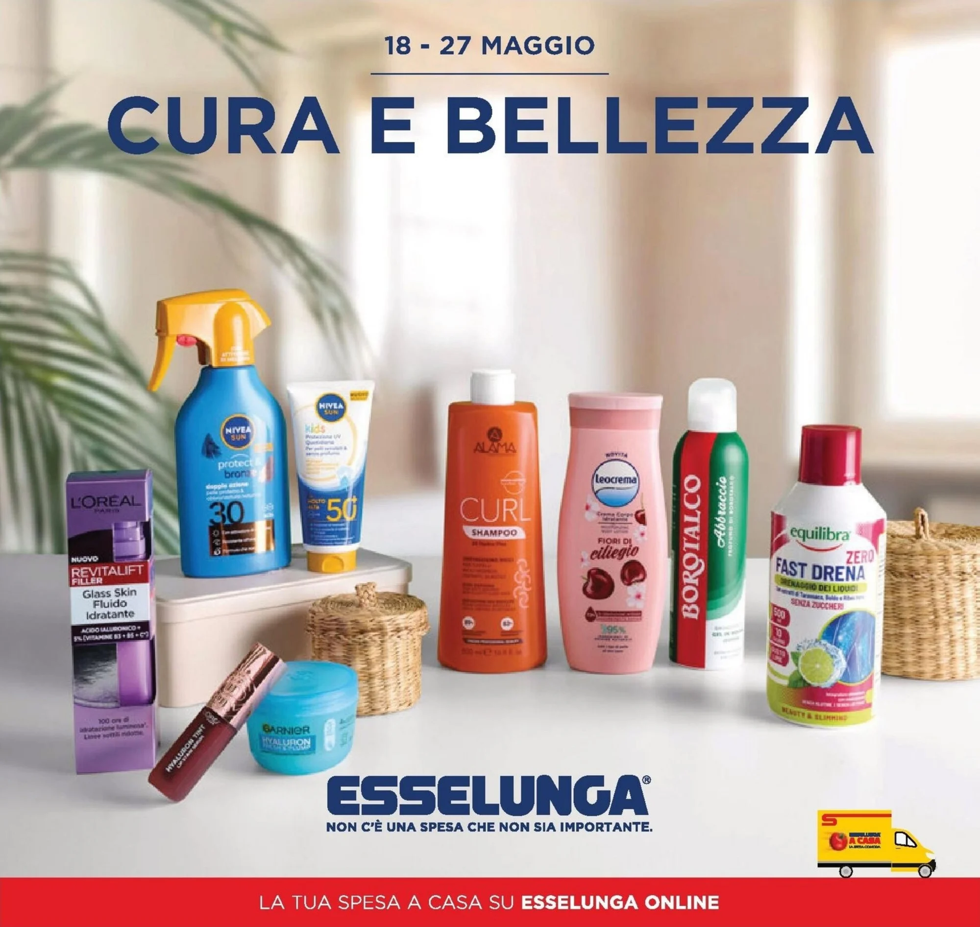 Anteprima nuovo Volantino Esselunga Bellezza valido dal 18/05 al 27/05 2026
