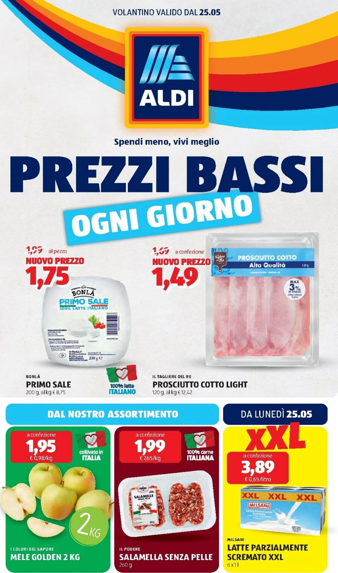 Anteprima nuovo Volantino Aldi valido dal 25/05 al 31/05 2026 1 Anteprima nuovo Volantino Aldi valido dal 25/05 al 31/05 2026