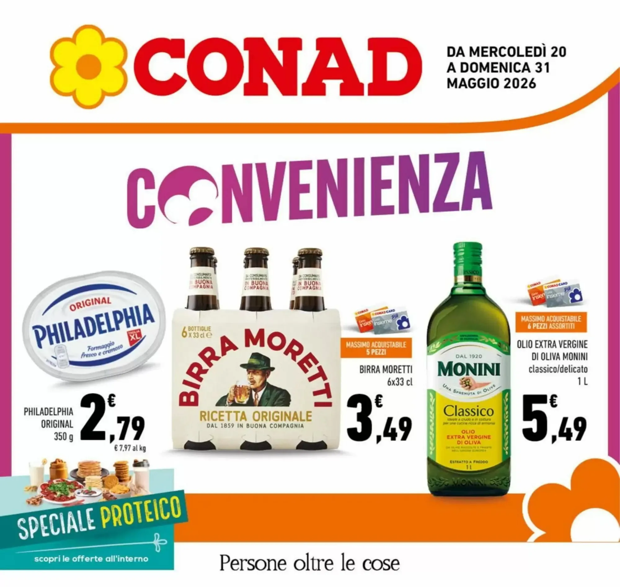 Anteprima nuovo Volantino Conad valido dal 20/05 al 31/05 2026 3 Anteprima nuovo Volantino Conad valido dal 20/05 al 31/05 2026