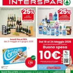 Anteprima nuovo Volantino Interspar valido dal 21/05 al 03/06 2026 1 Anteprima nuovo Volantino Interspar valido dal 21/05 al 03/06 2026 1