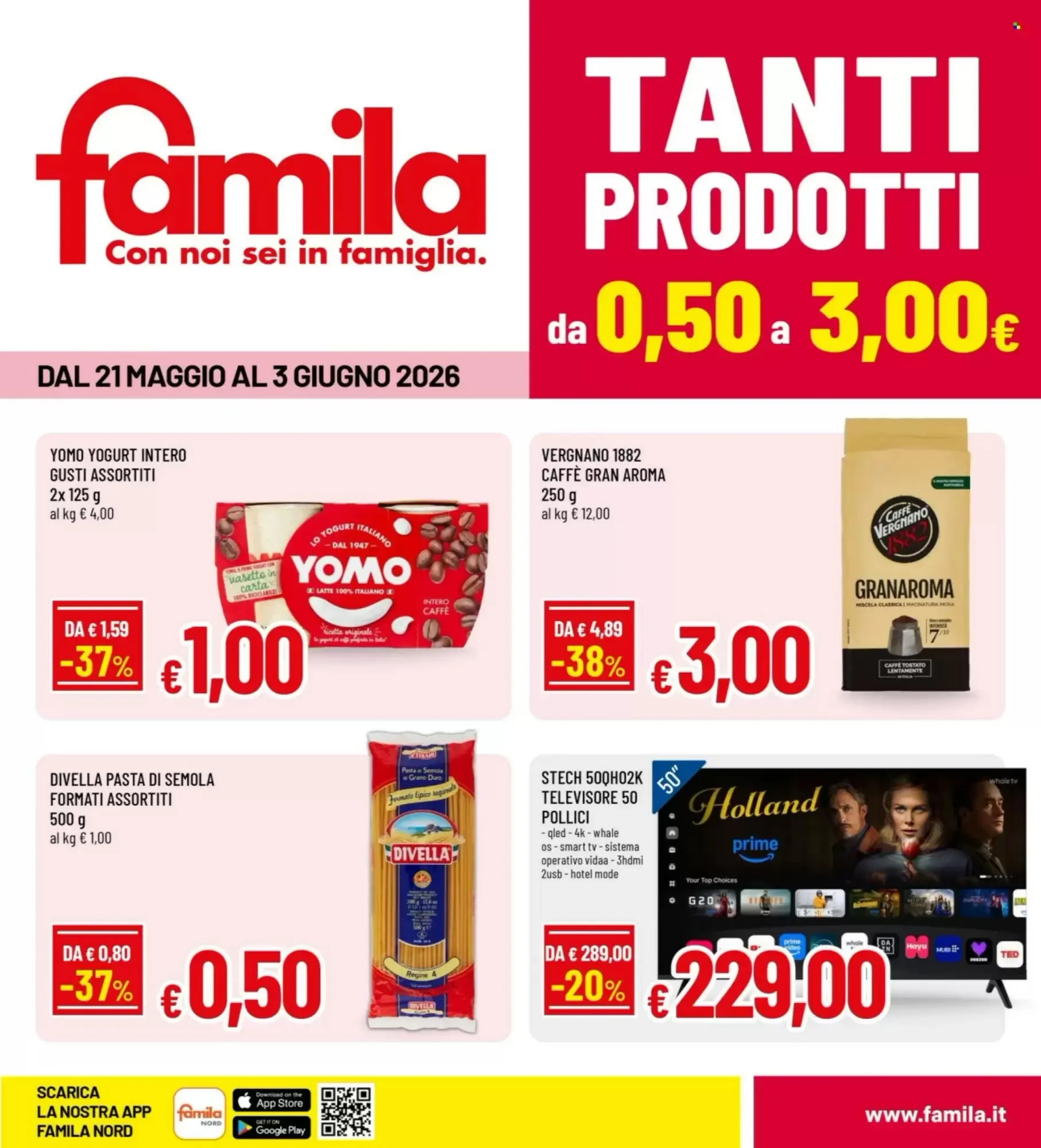 Anteprima nuovo Volantino Famila valido dal 21/05 al 03/06 2026 1 Anteprima nuovo Volantino Famila valido dal 21/05 al 03/06 2026