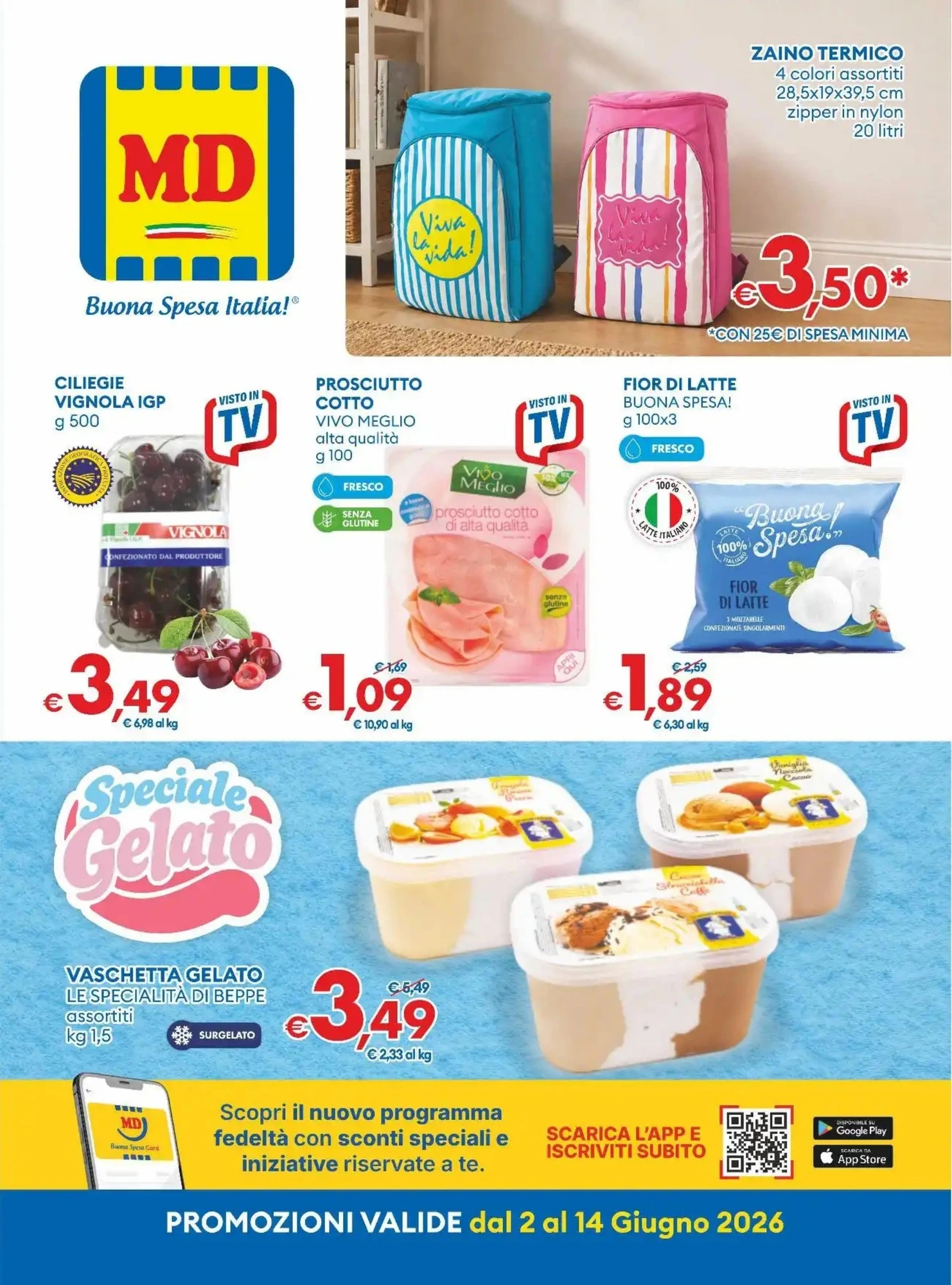 Anteprima nuovo Volantino MD valido dal 02/06 al 14/06 2026