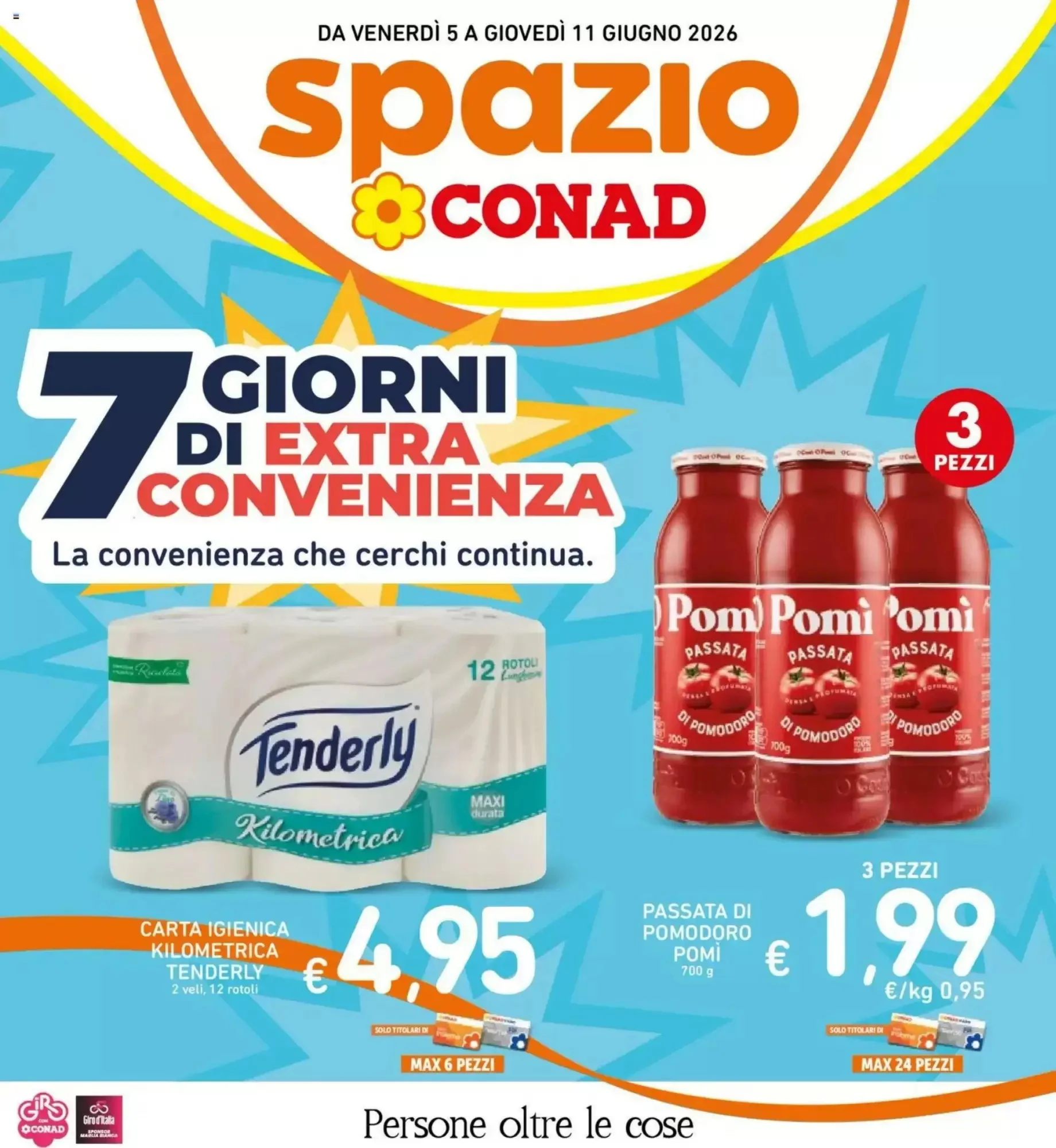 Anteprima nuovo Volantino Spazio Conad valido dal 05/06 al 11/06 2026